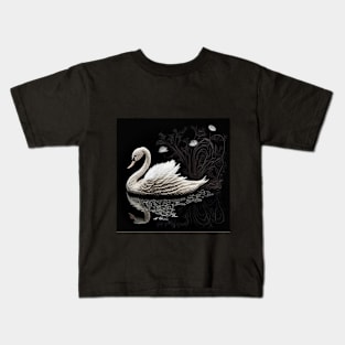 Paper Swan Kids T-Shirt